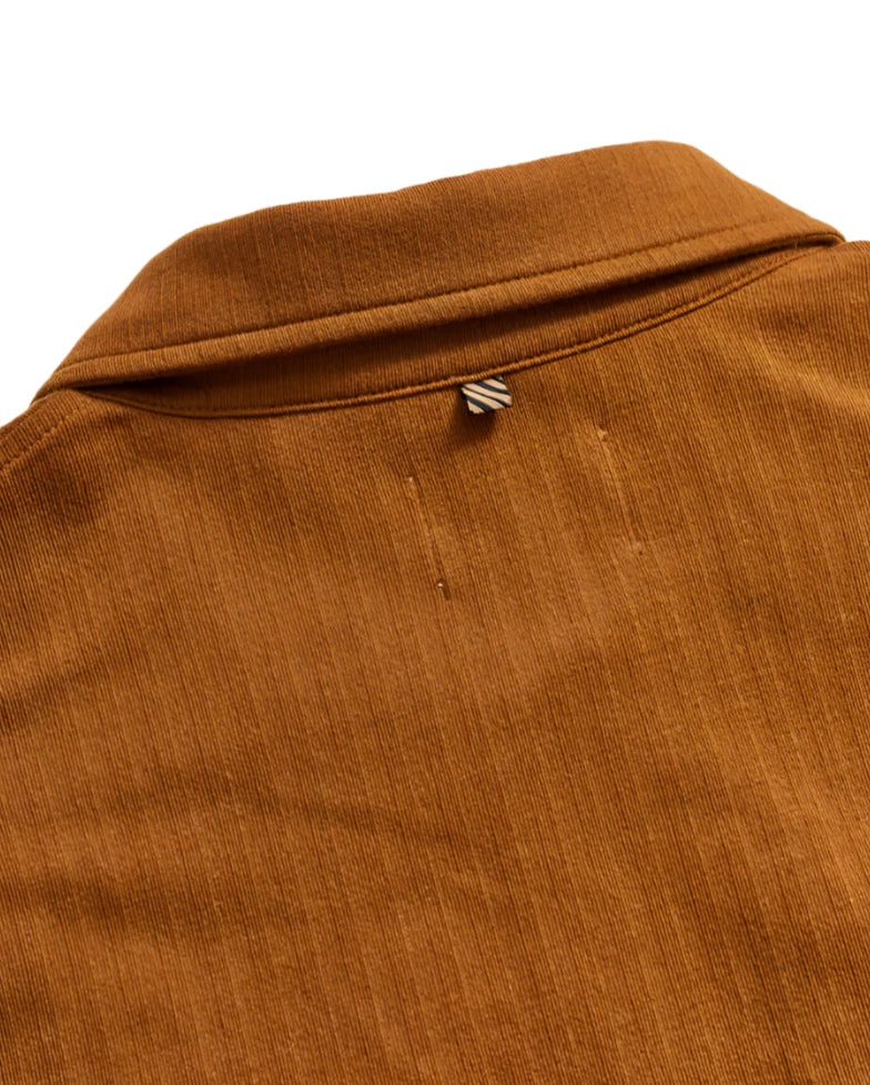 HERRINGBONE POLO LONG SLEEVE