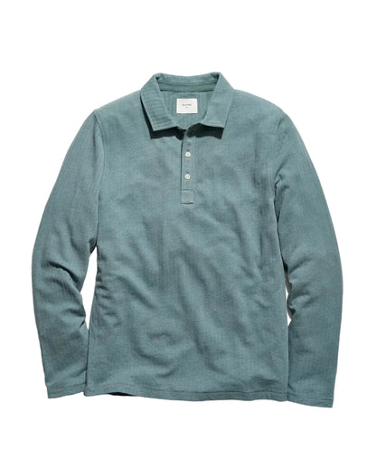 LS HERRINGBONE POLO