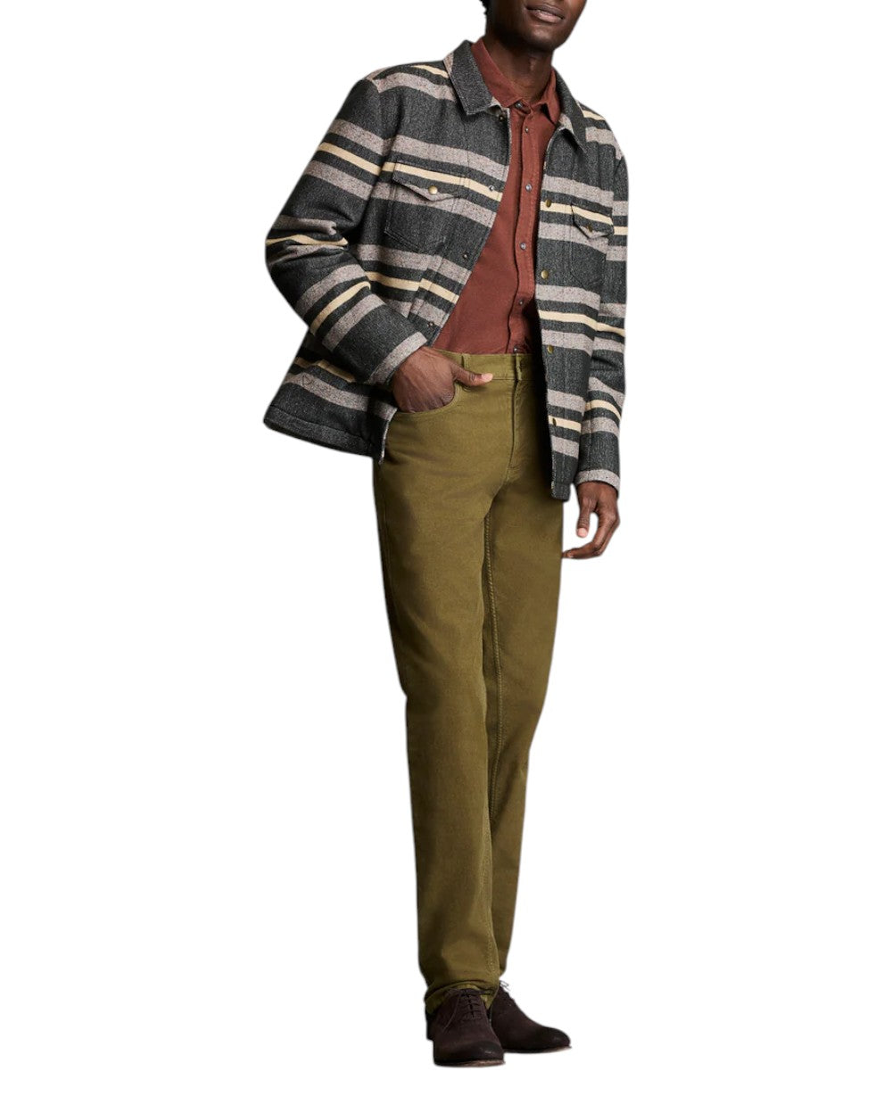 HEIRLOOM STRIPE WOODSMAN JACKET