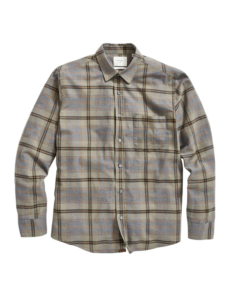 MELANGE LARGE SCALE PLAID CYPRESS SHIRT