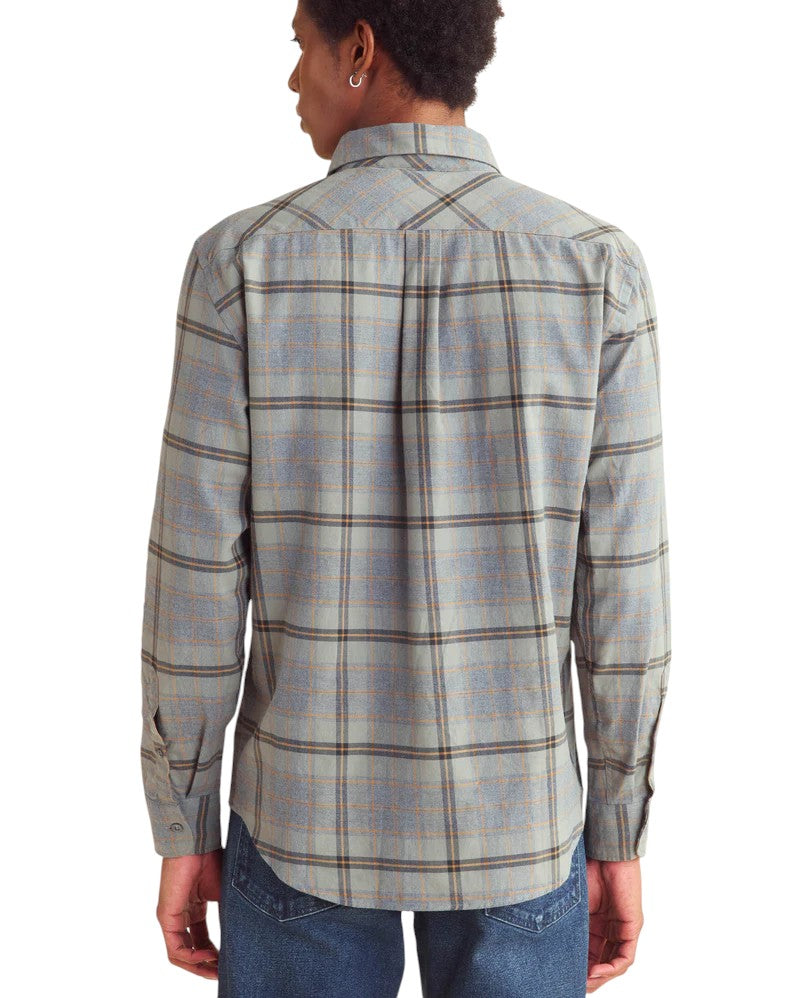 MELANGE LARGE SCALE PLAID CYPRESS SHIRT