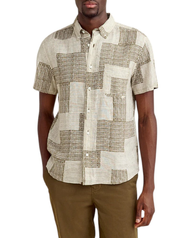 SS BRICK PATCHWORK TUSCUMBIA SHIRT