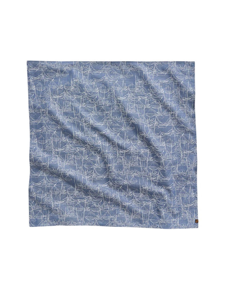 MELANGE SHRIMP BOAT BANDANA
