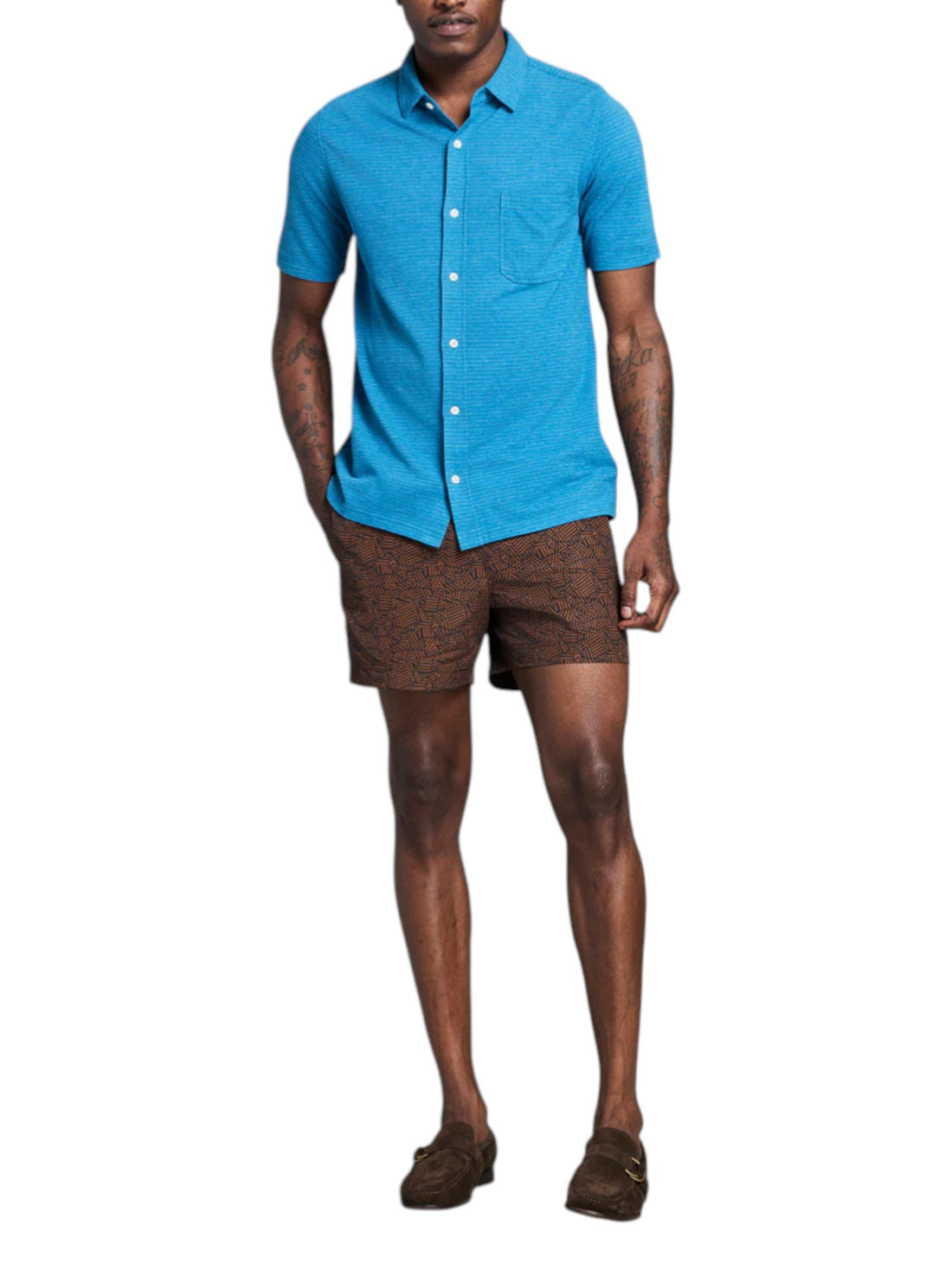 SS TEXTURED TREME KNIT SHIRT