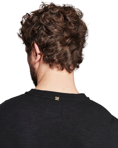 SLUB TUCK HENLEY