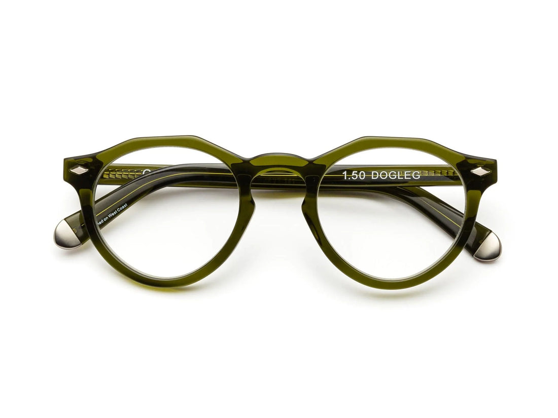 DOGLEG READING GLASSES