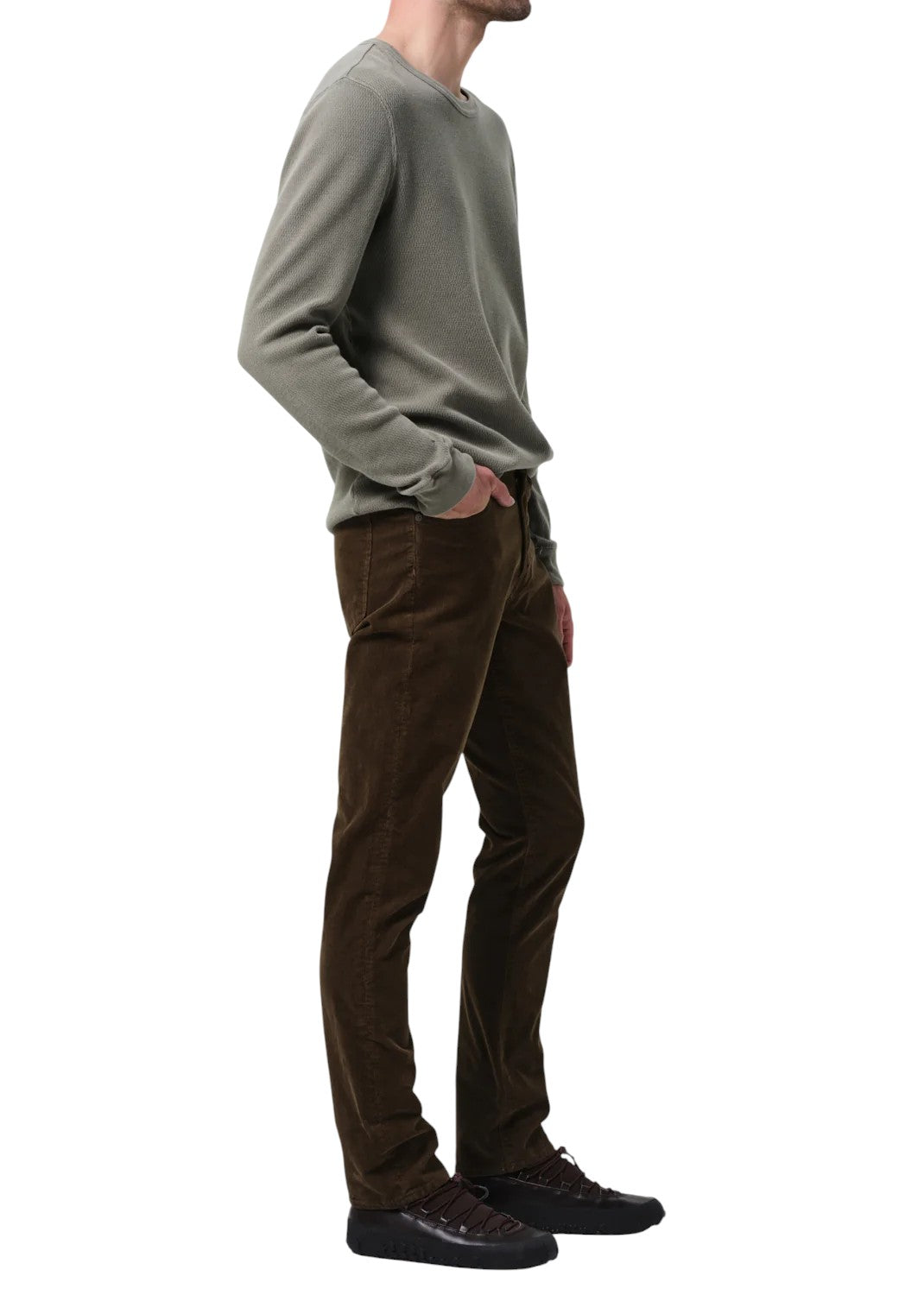 GAGE SLIM STRAIGHT CORDUROY - L.E. &amp; Chalk
