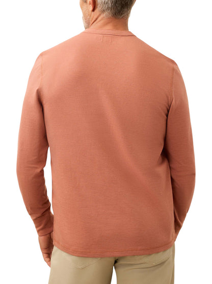 LONG SLEEVE WAFFLE HENLEY