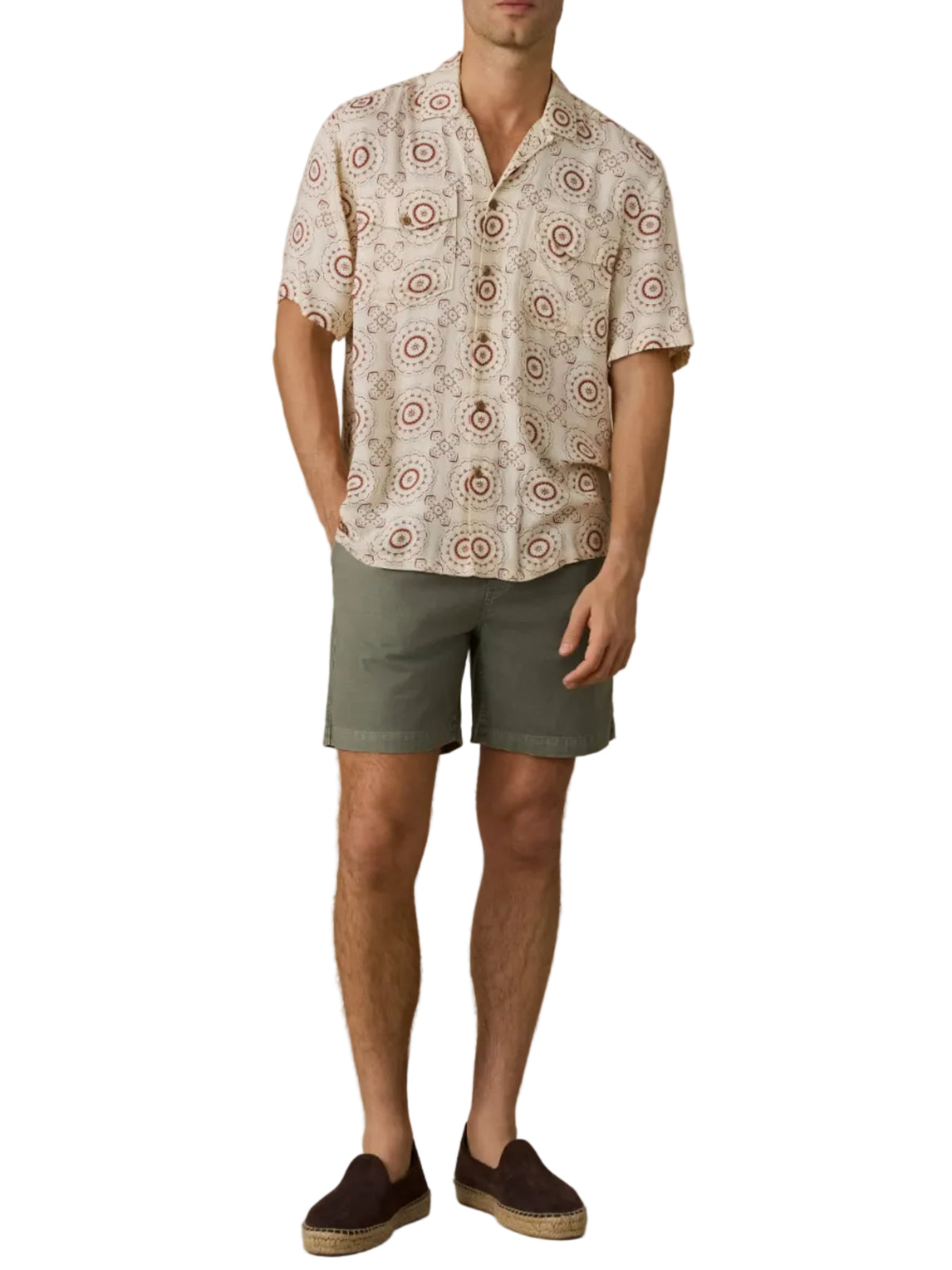 SS BALI CAMP SHIRT - L.E. &amp; Chalk