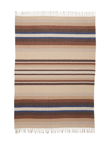 BRUSHED RECYCLED COTTON BLANKET
