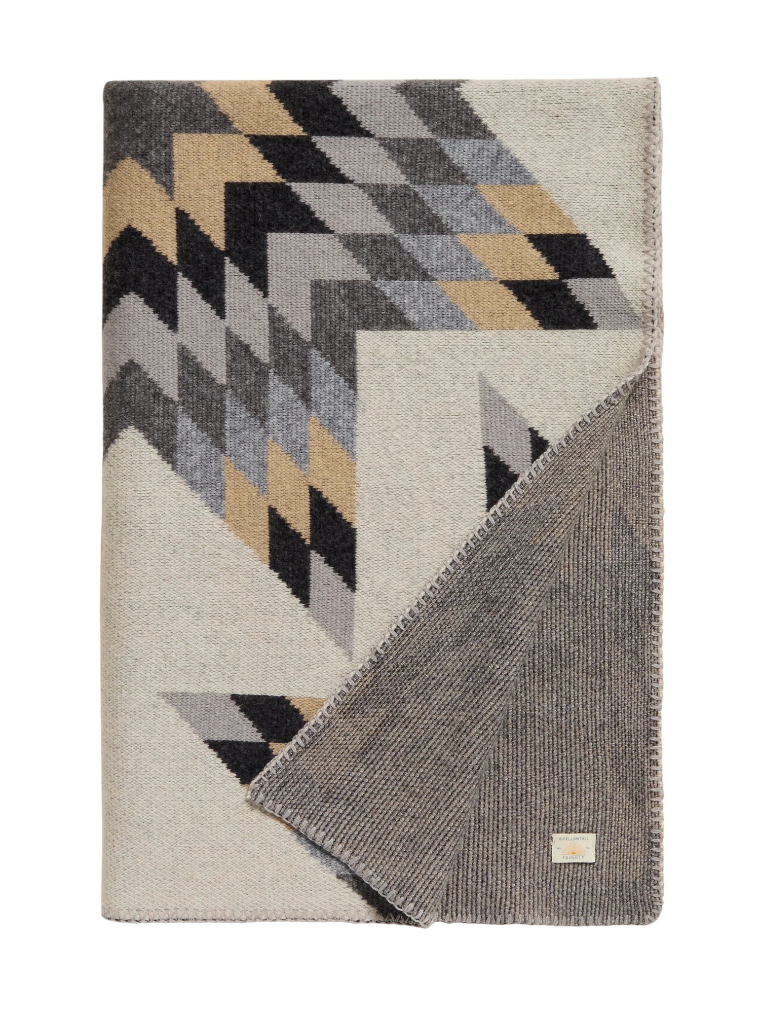 B. YELLOWTAIL STAR PATCHWORK BLANKET