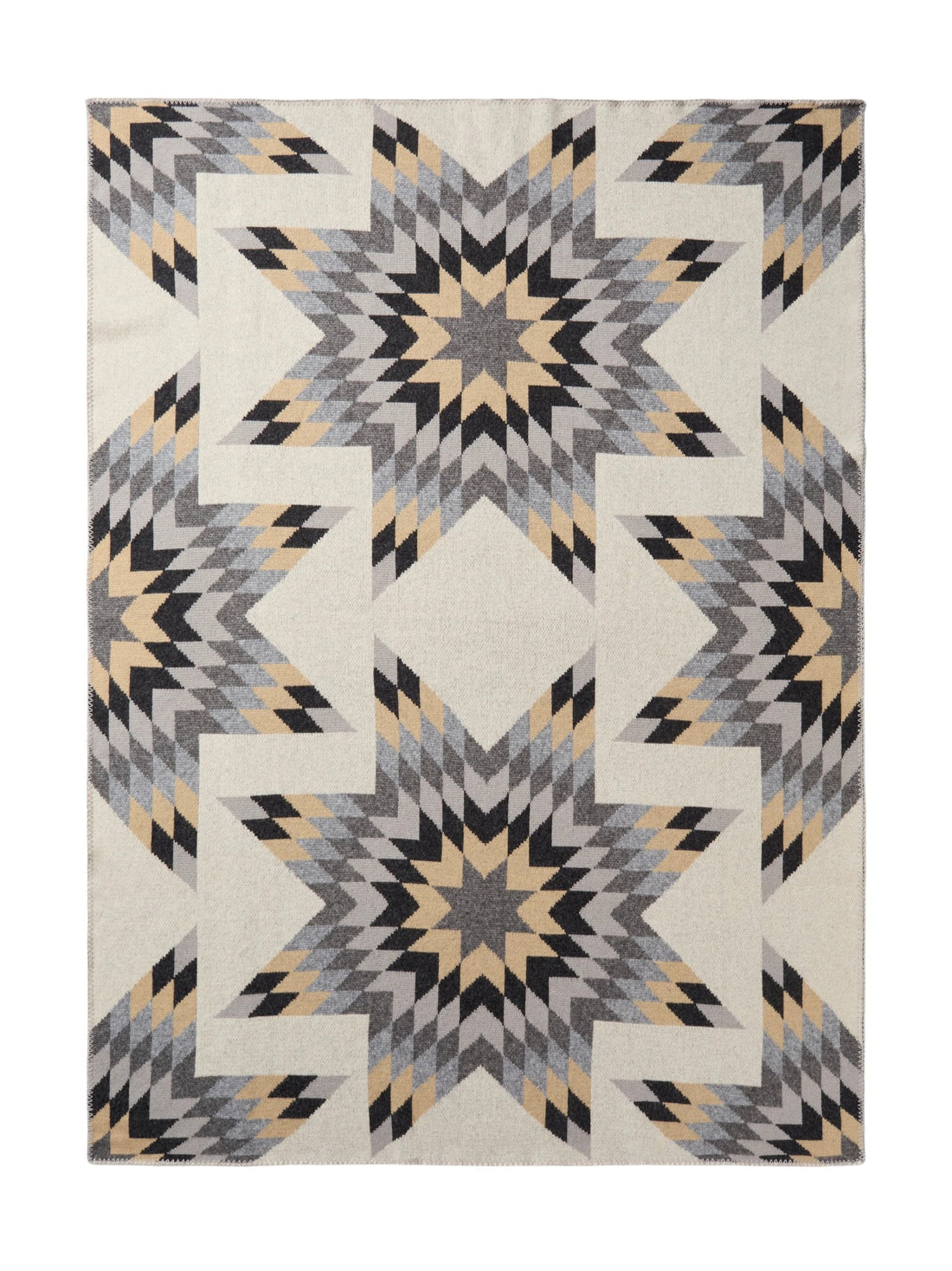 B. YELLOWTAIL STAR PATCHWORK BLANKET