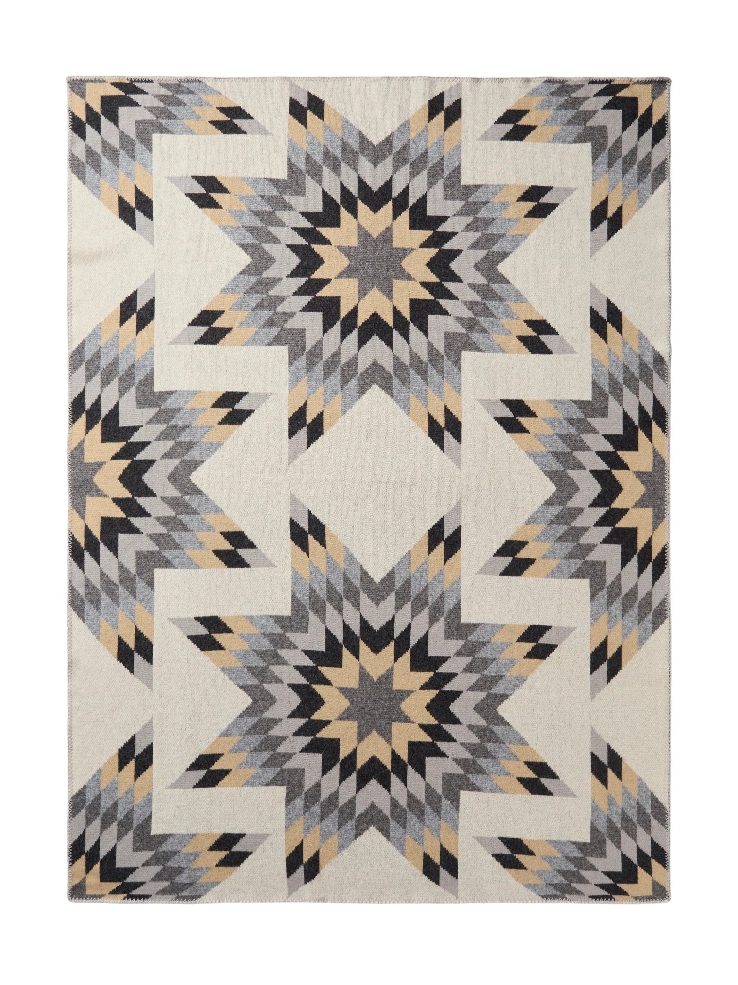 B. YELLOWTAIL STAR PATCHWORK BLANKET