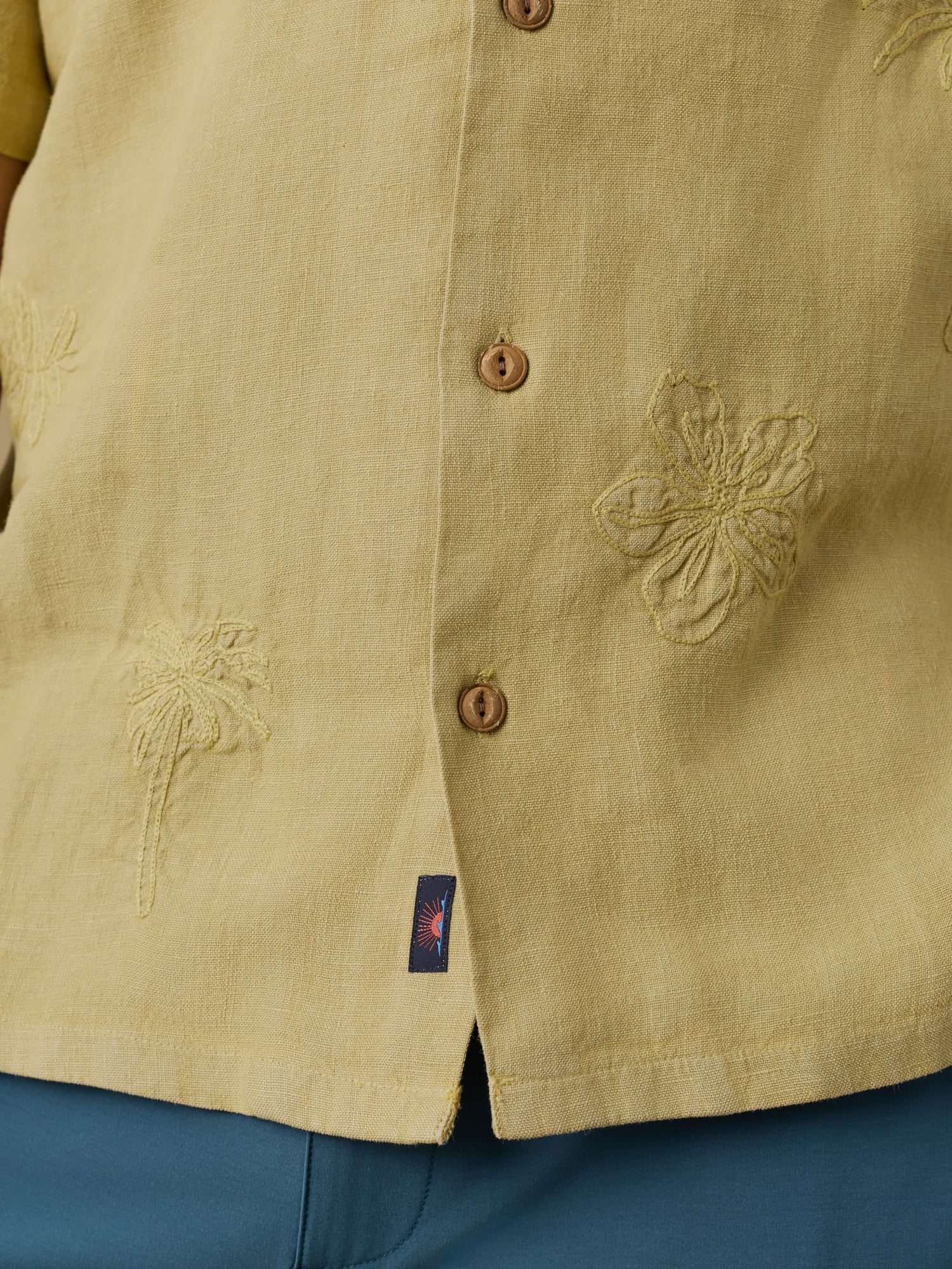 SS EMBROIDERED SHIRT