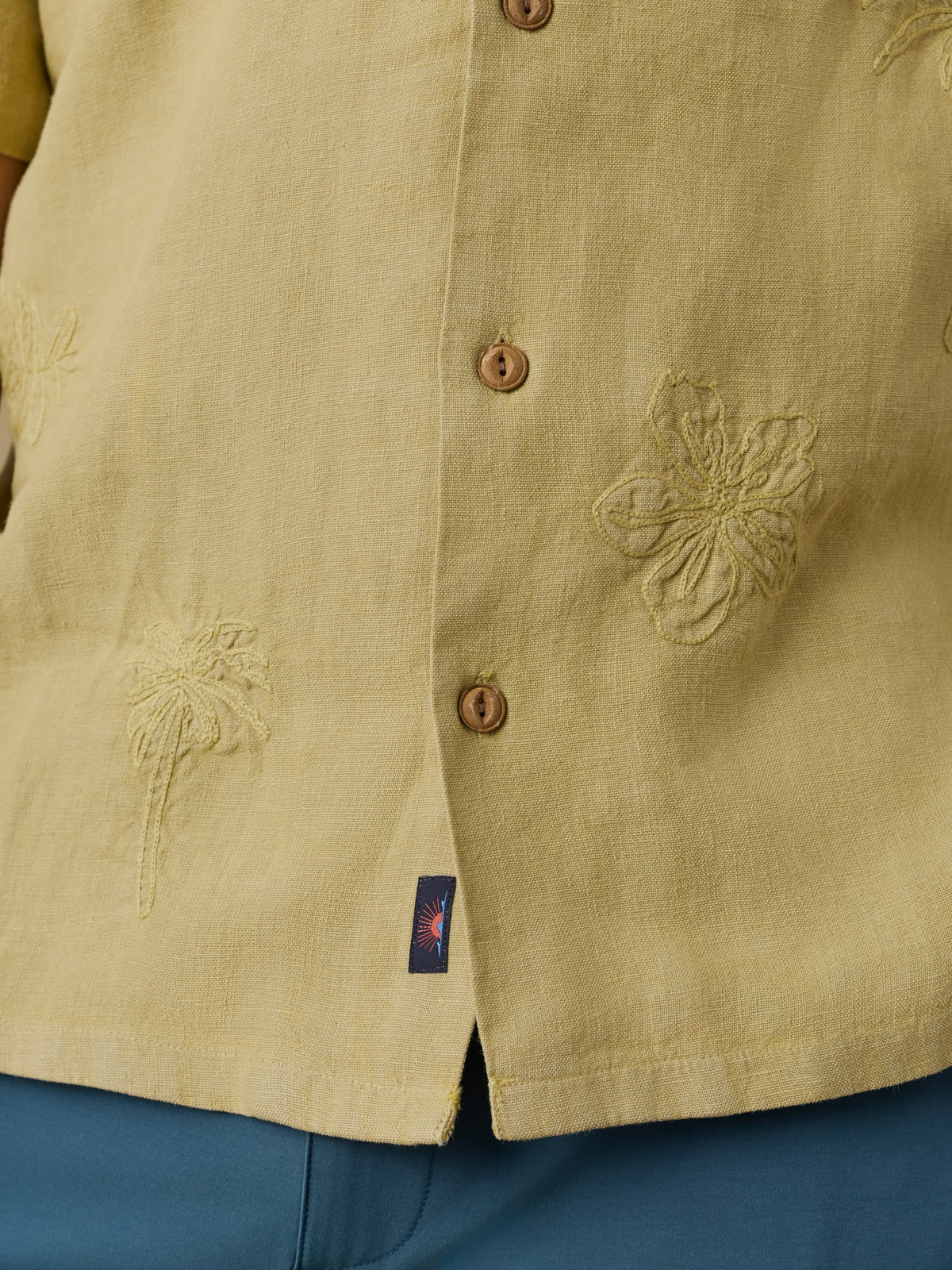 SS EMBROIDERED SHIRT
