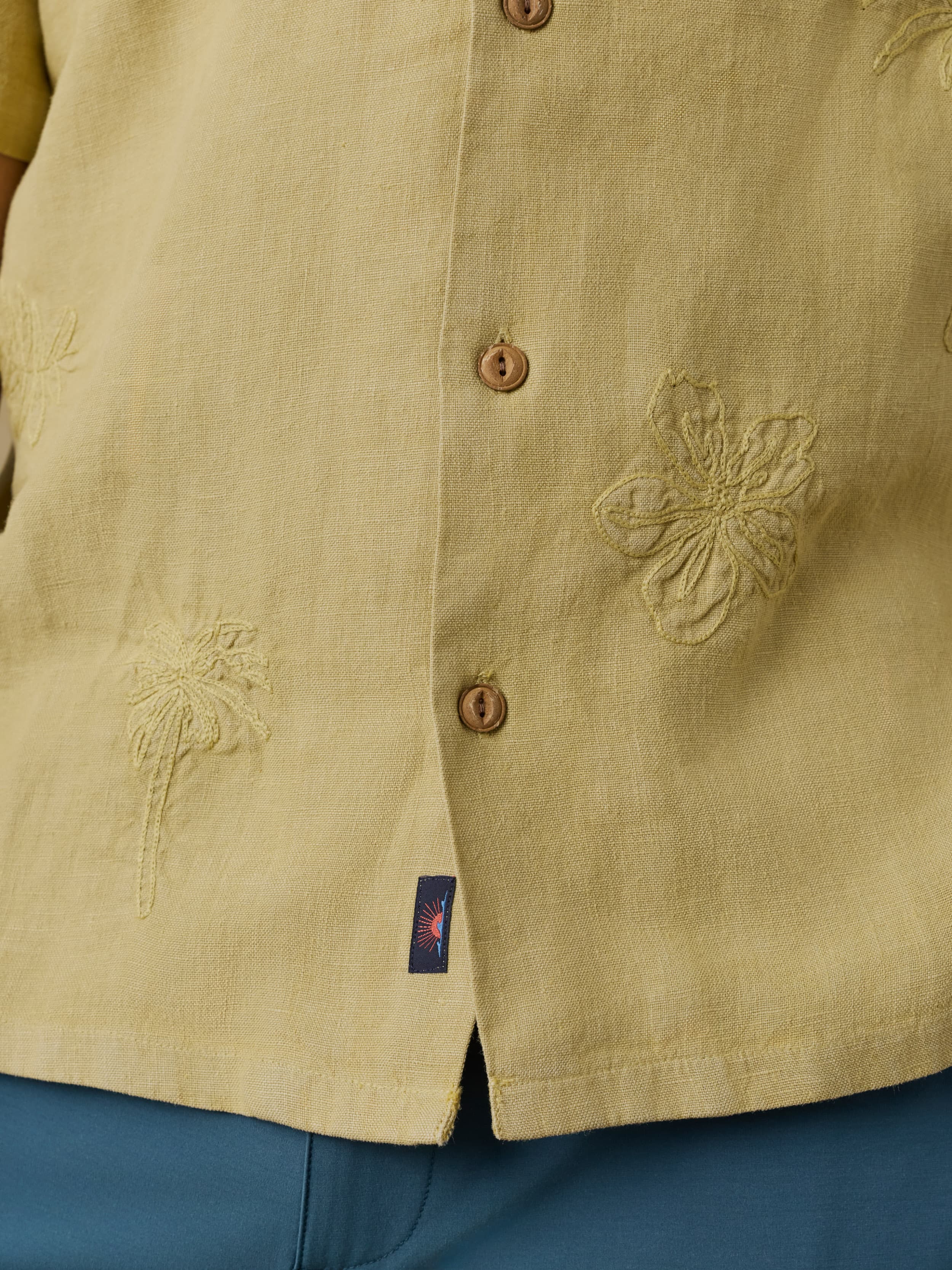 SS EMBROIDERED SHIRT