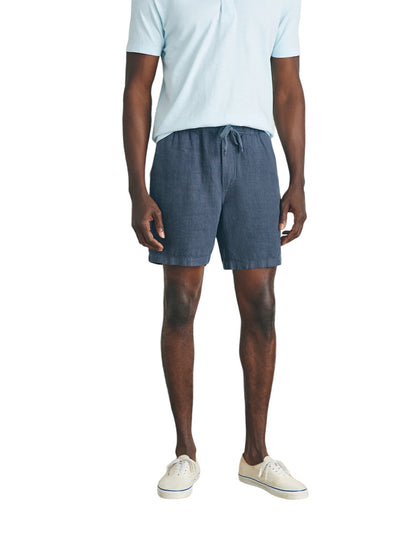 ESSENTIAL LINEN SHORTS 6.5&