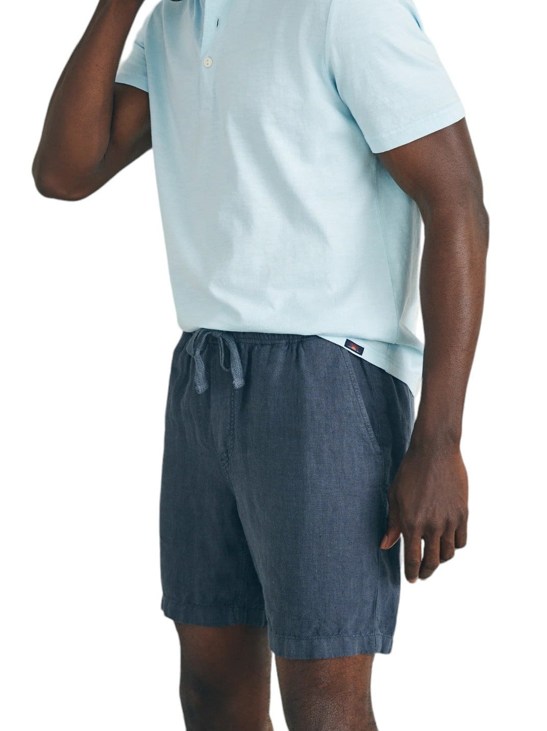 ESSENTIAL LINEN SHORTS 6.5&