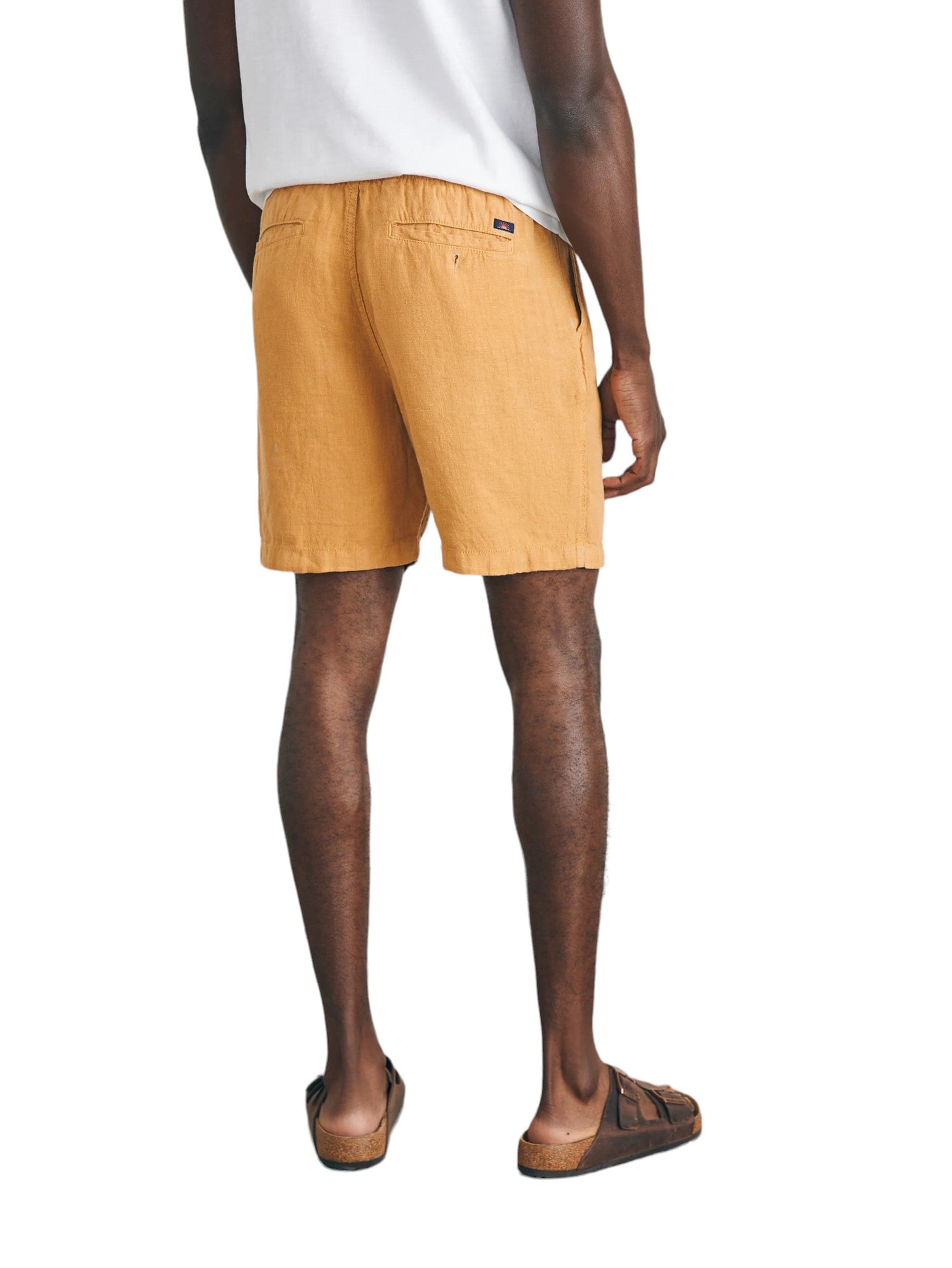 ESSENTIAL LINEN SHORTS 6.5&