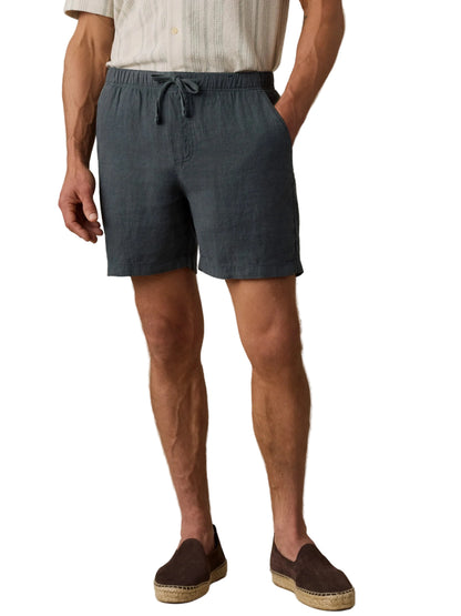 ESSENTIAL LINEN SHORTS 6.5"