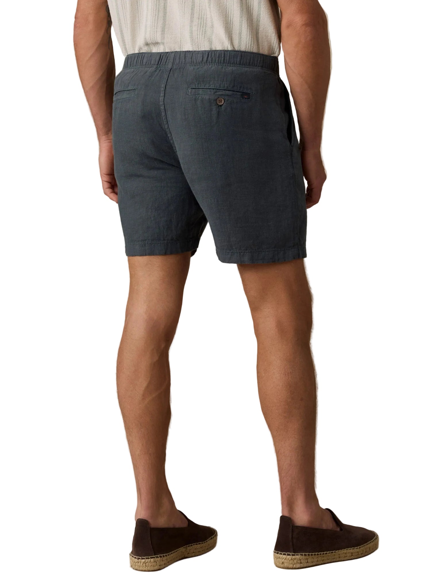 ESSENTIAL LINEN SHORTS 6.5"
