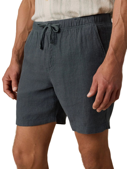 ESSENTIAL LINEN SHORTS 6.5"