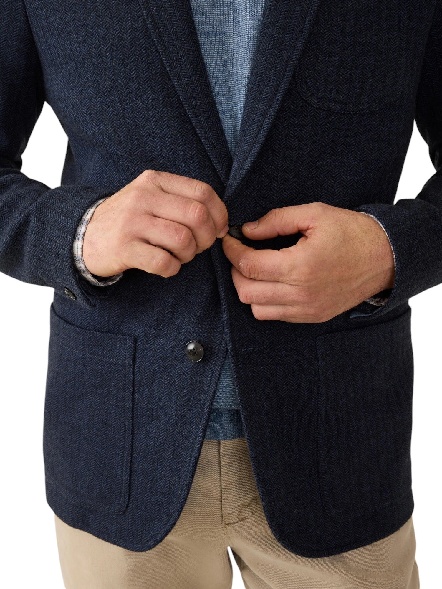 INLET KNIT TWEED BLAZER