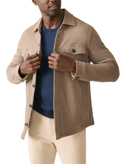 INLET KNIT SHIRT JACKET