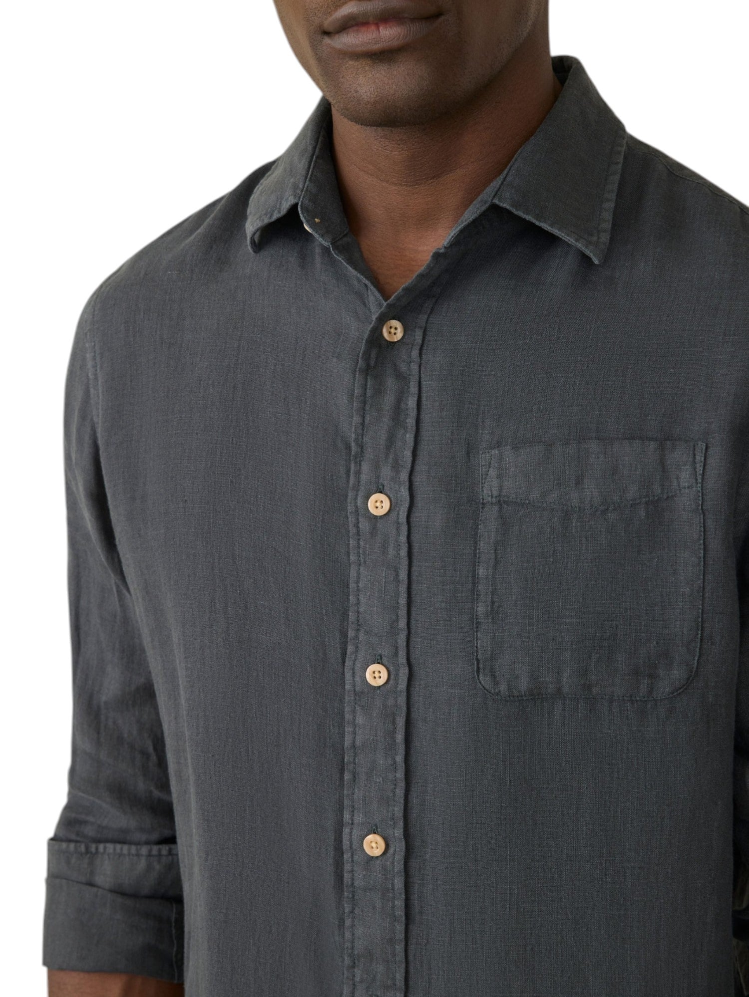 LONG SLEEVE LAGUNA LINEN SHIRT