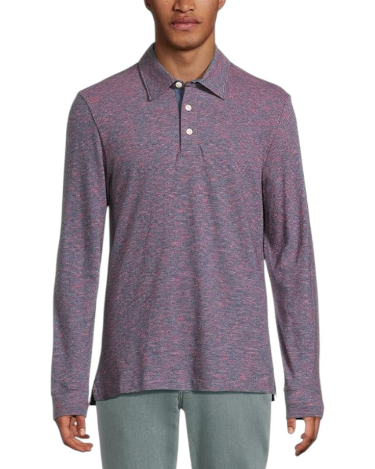 LS SUNWASHED TSHIRT POLO - L.E. &amp; Chalk