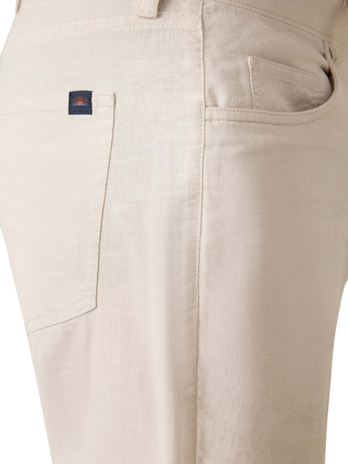 MOVEMENT LINEN 5 POCKET PANT - L.E. &amp; Chalk