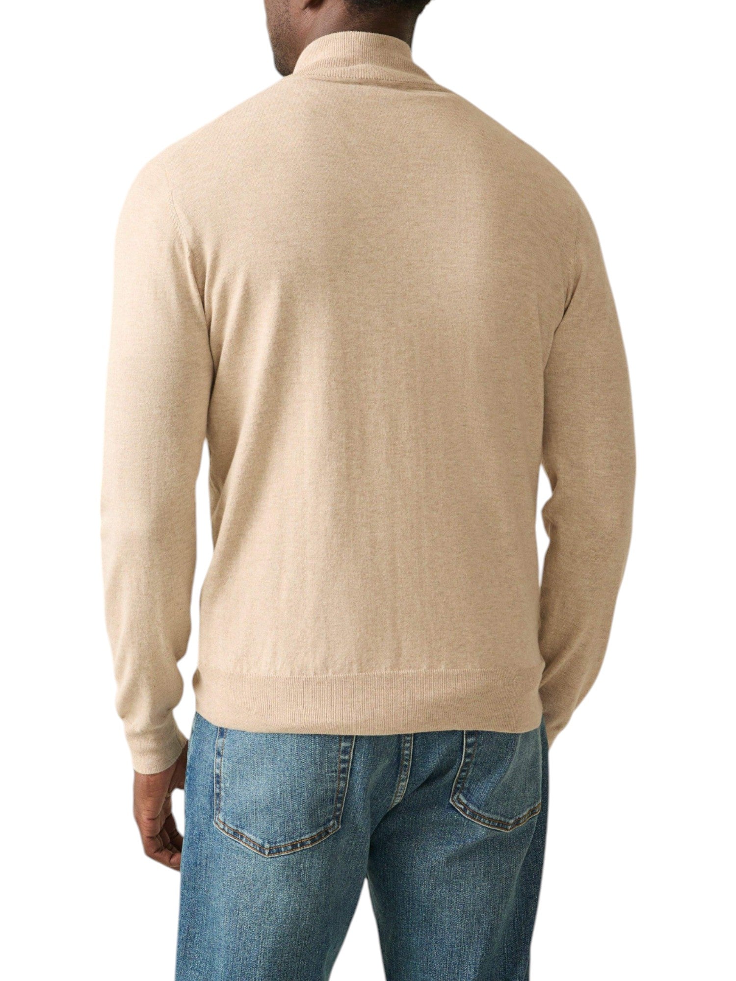 MOVEMENT QUARTER ZIP SWEATER