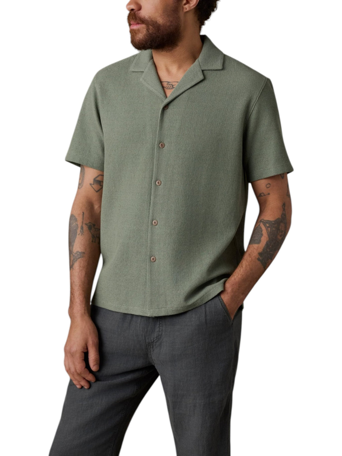 SS OASIS CAMP SHIRT