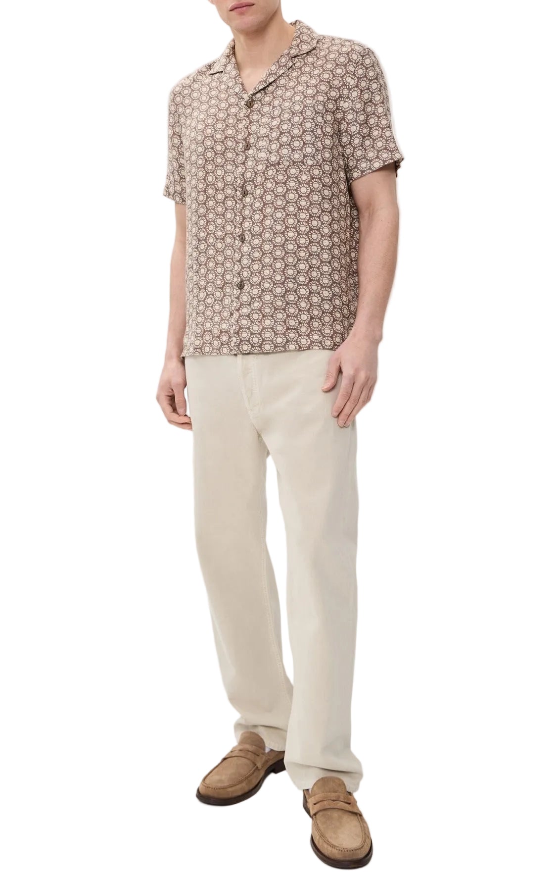 SS PALMA LINEN CAMP SHIRT
