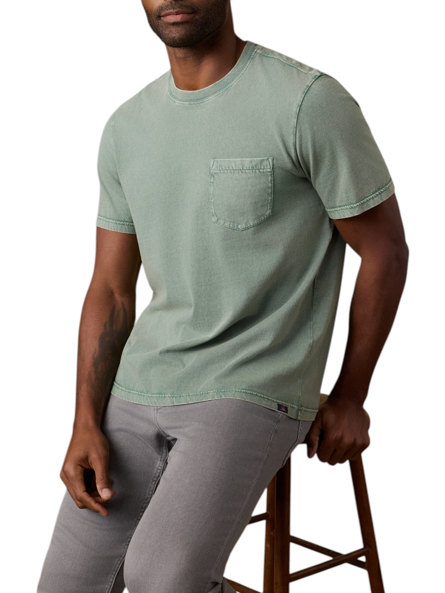 SS RECYCLED COTTON TEE