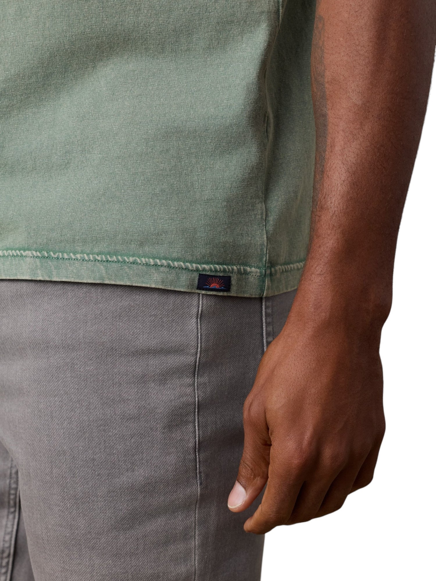 SS RECYCLED COTTON TEE