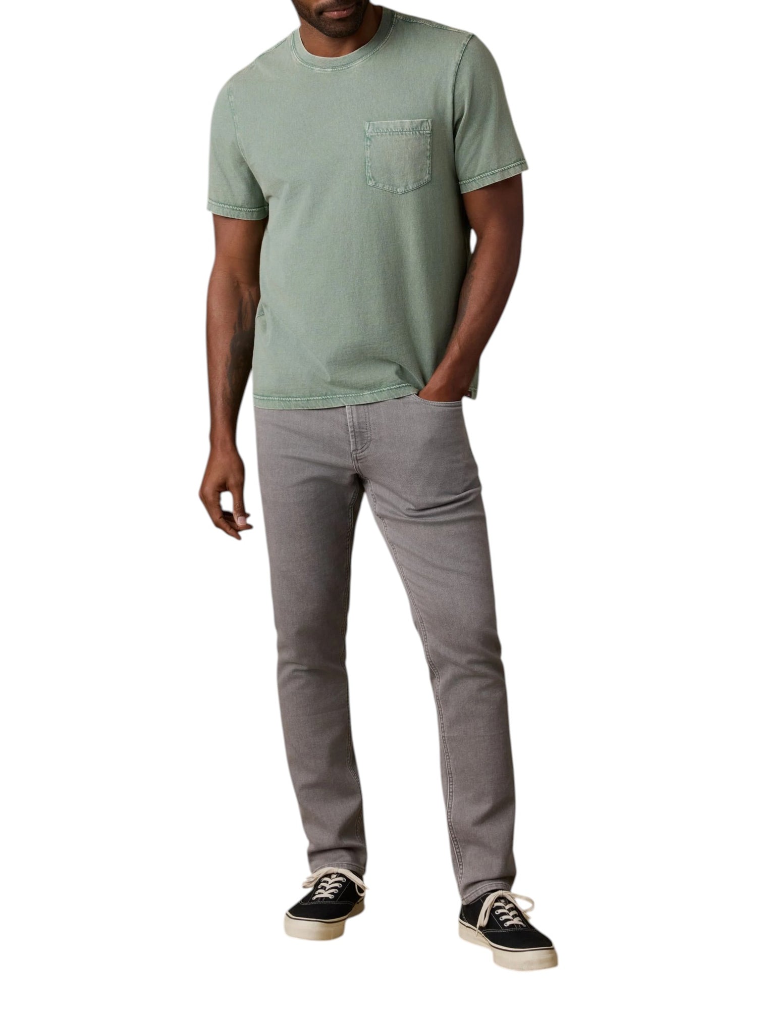 SS RECYCLED COTTON TEE