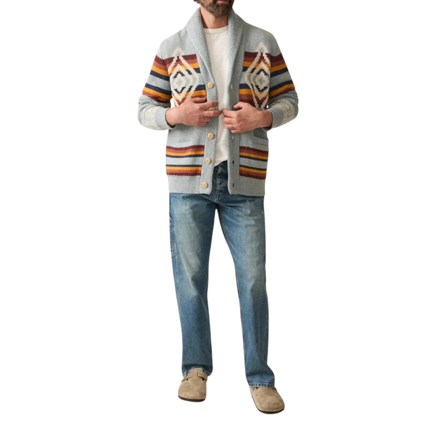 STEVEN PAUL JUDD CARDIGAN SWEATER