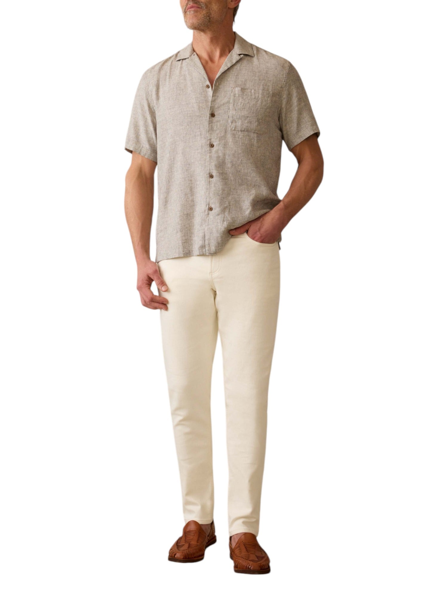 STRETCH TERRY 5 POCKET PANT