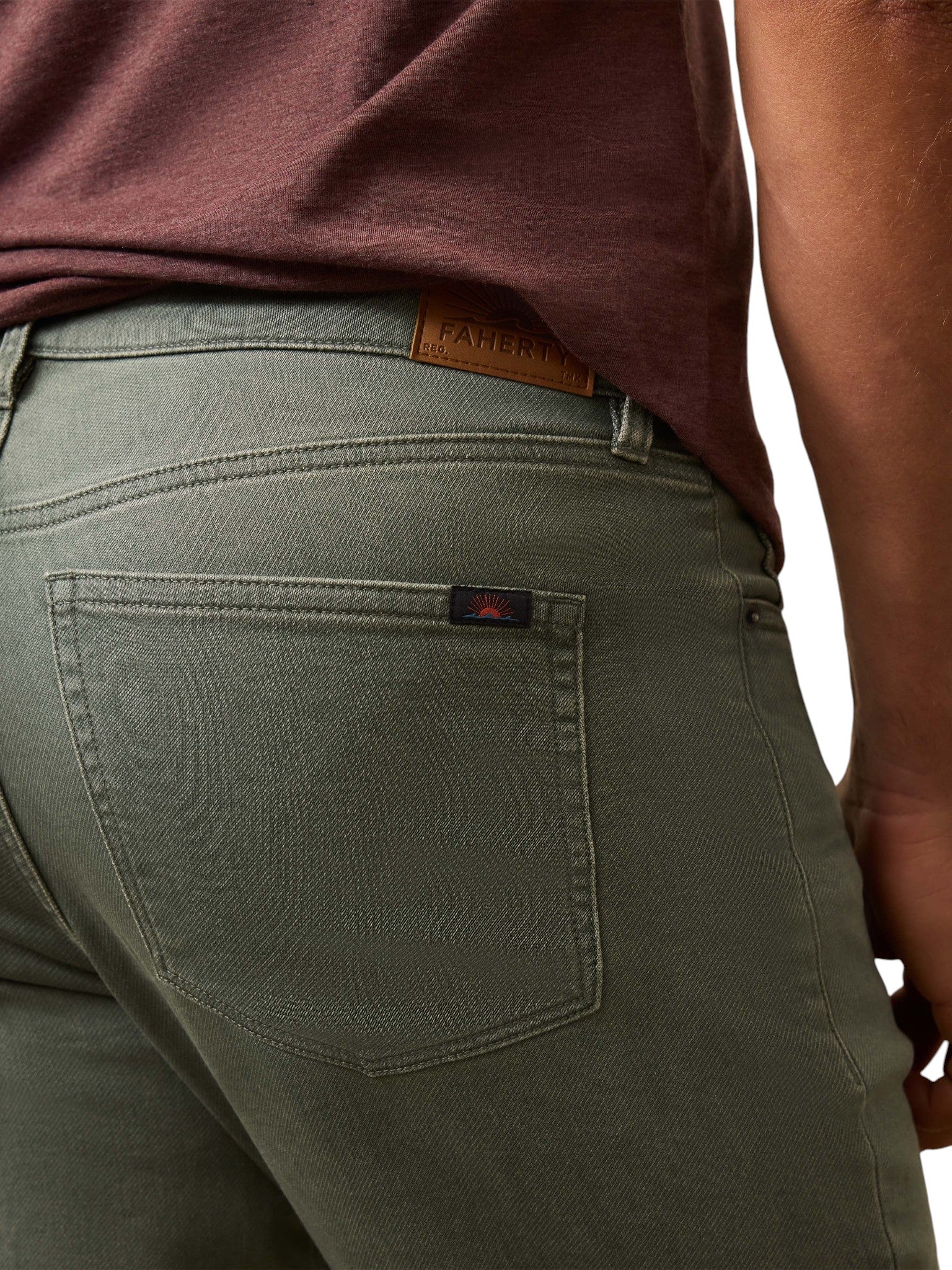 STRETCH TERRY 5 POCKET PANT