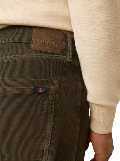 STRETCH TERRY CORDUROY 5 POCKET