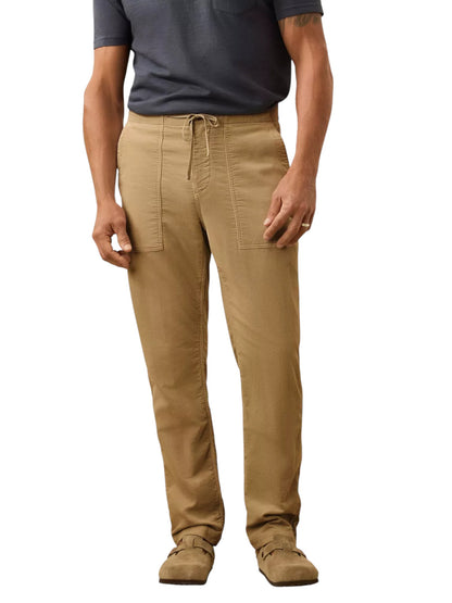 STRETCH TERRY CORDUROY UTILITY PANT