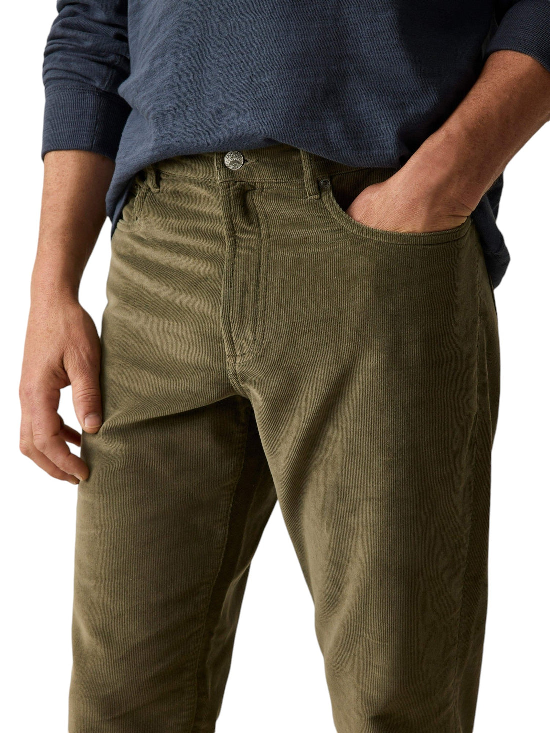 STRETCH CORDUROY 5 POCKET PANT