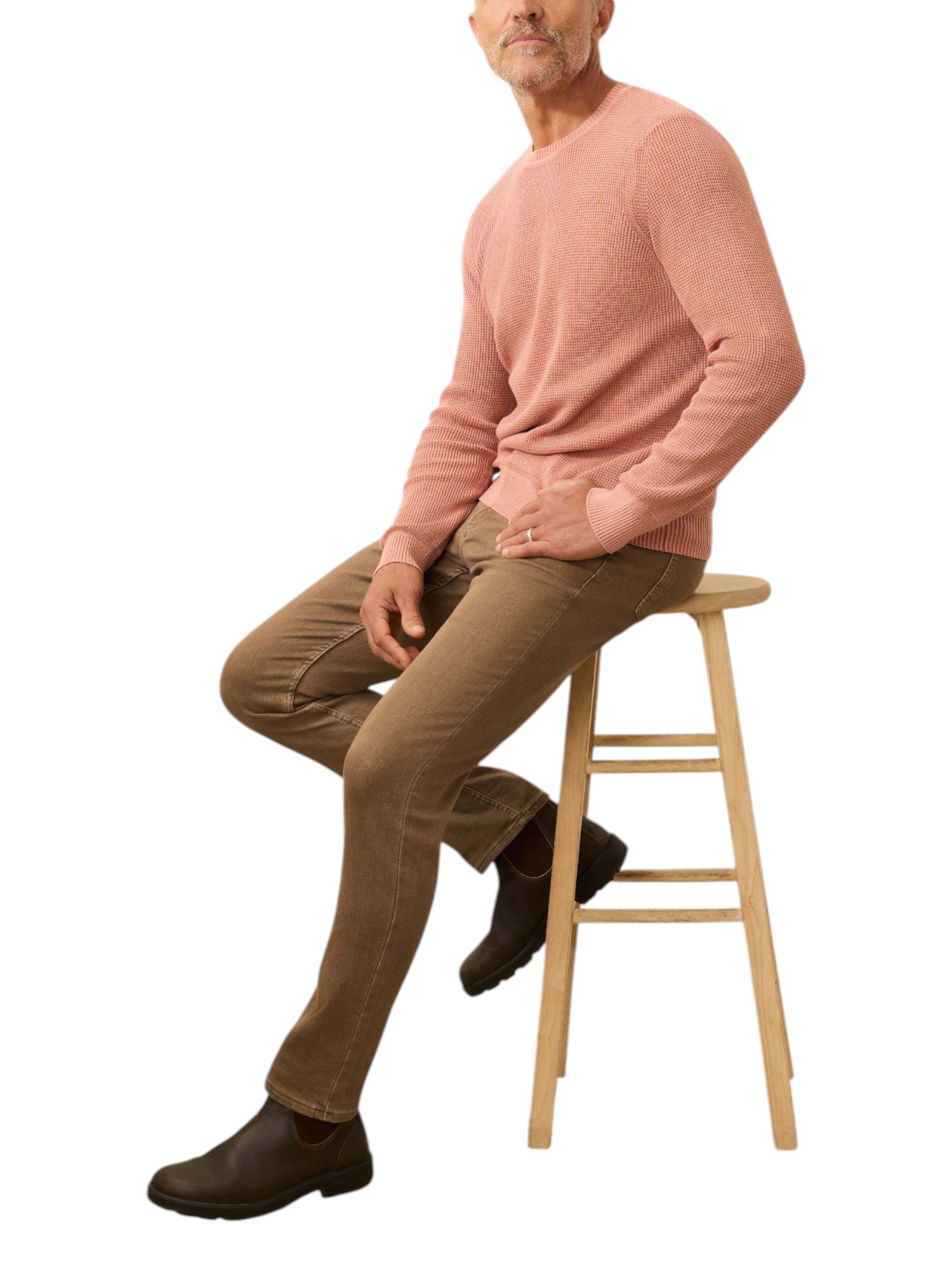 SUNWASHED CREWNECK SWEATER