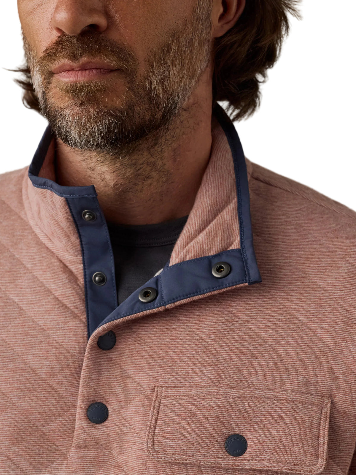 EPIC QUILTED FLEECE PULLOVER