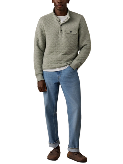 EPIC QUILTED FLEECE PULLOVER