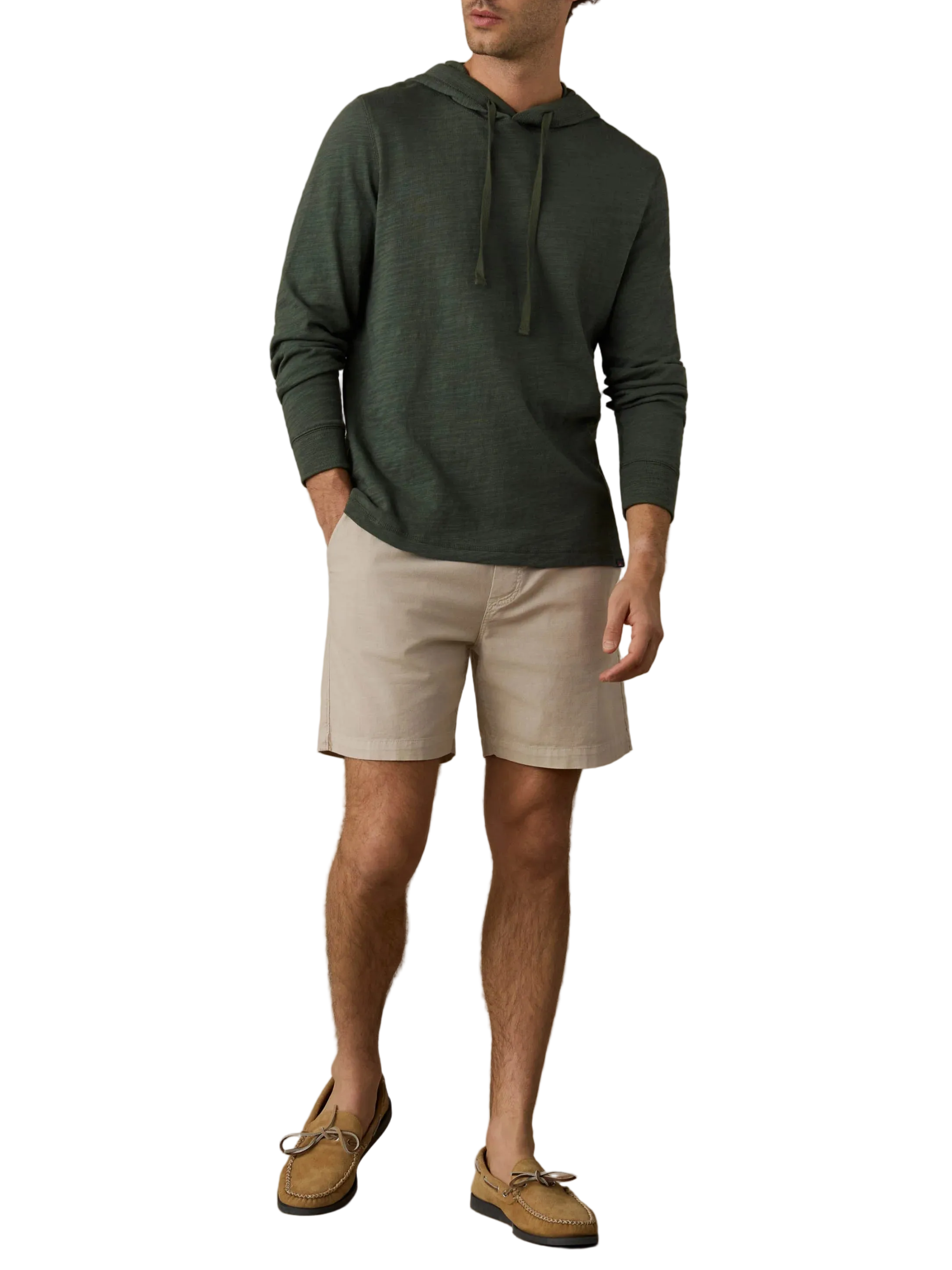 SUNWASHED SLUB HOODIE
