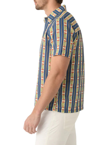 BUSEY FLORAL STRIPE SHIRT