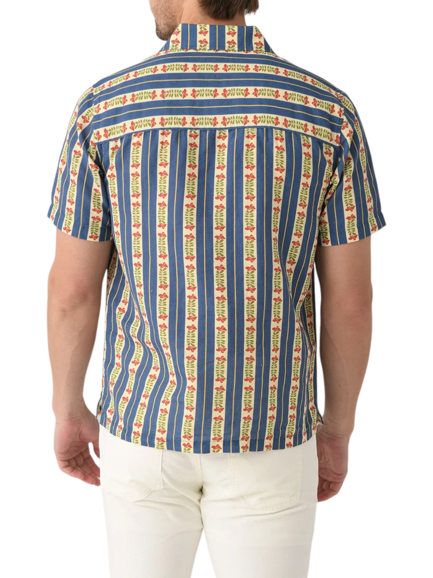 BUSEY FLORAL STRIPE SHIRT