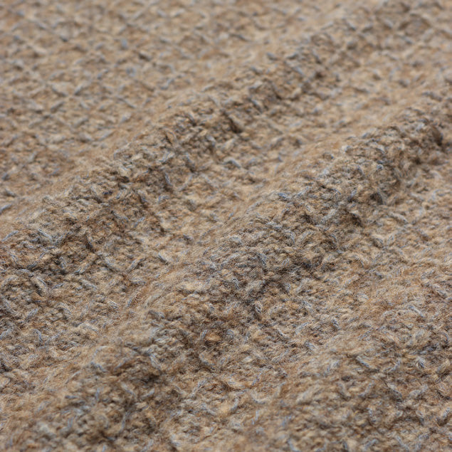 KIER KNITTED DIAMOND CABLE POLO - L.E. &amp; Chalk